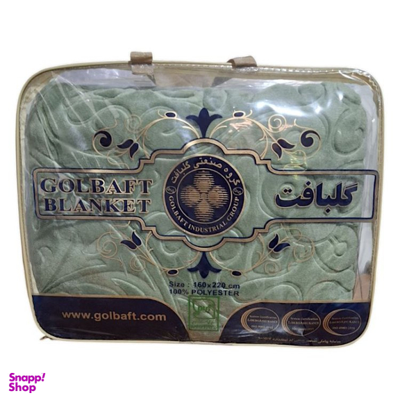 پتو گلبافت یک نفره مدل گل برجسته کد CHG1 سایز 160×220 سانتی متر