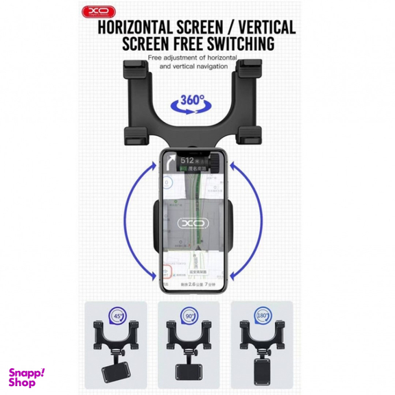 پایه نگهدارنده موبایل ایکس او مدل Holder for Rearview Mirror C70