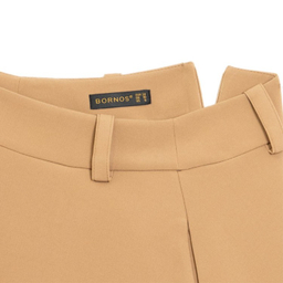 دامن زنانه برنس مدل هورا رنگ نسکافه ای