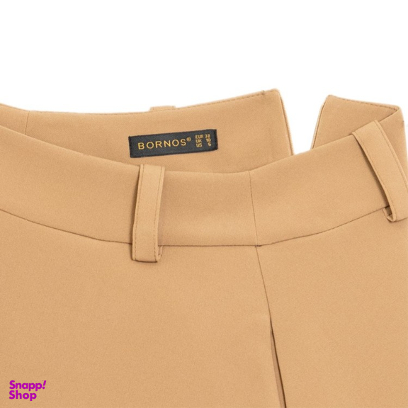 دامن زنانه برنس مدل هورا رنگ نسکافه ای