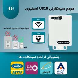 مودم - روتر 4G/3G اسفیورد مدل U810