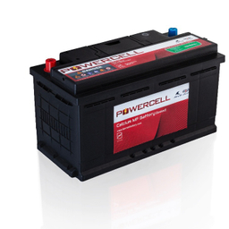 باتری 100 آمپر کرمان باتری ارگ مدل پاورسل