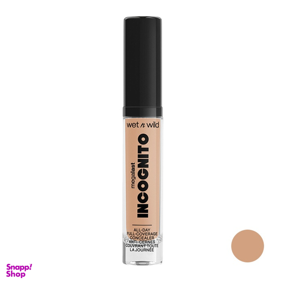کانسیلر وت اند وایلد مدل incognito شماره 1904 رنگ Medium Natural