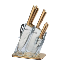 سرویس چاقو آشپزخانه 8 پارچه جی فی نی کد N.G.08