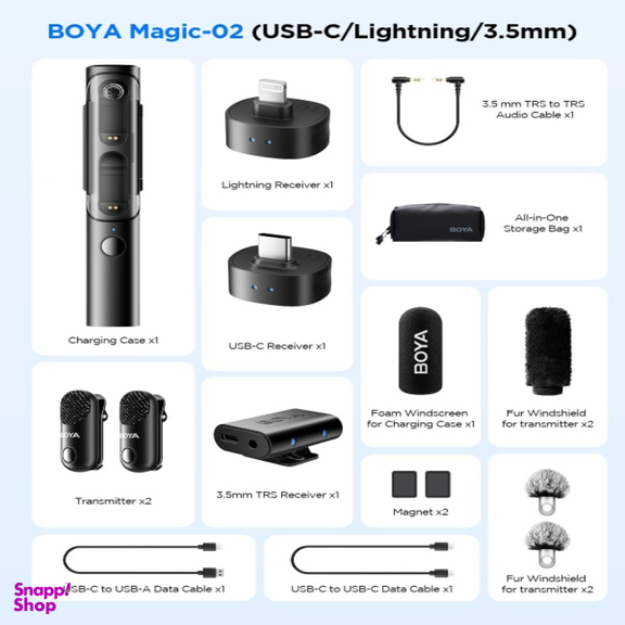 میکروفون بی سیم Boya Magic مدل MAGIC-02