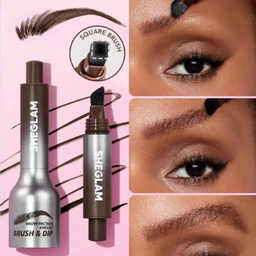 هاشور ابرو شیگلم مدل Brow-Fection Angled Brush & Dip رنگ شکلاتی