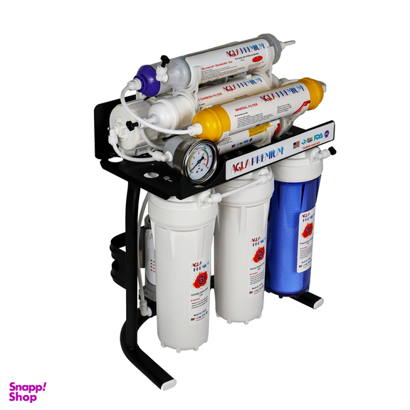 دستگاه تصفیه آب خانگی آکواپرمیوم مدل A9POAB12-BK-TP