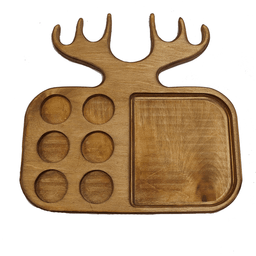 اردو خوری چوبی مدل شاخ گوزنی کد SDF007