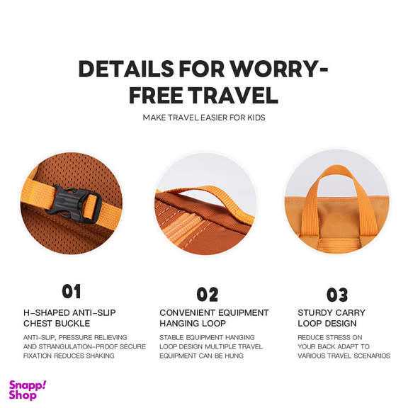 کوله پشتی زوی زویی مدل Deep sea blue کد B72