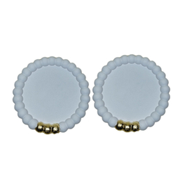 بشقاب بتنی مدل مرواریدی مجموعه 2 عددی