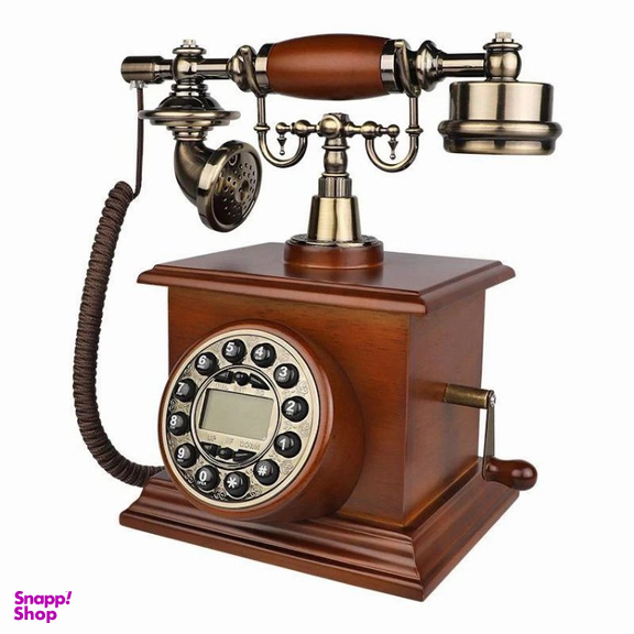 تلفن رومیزی چوبی والتر کد 33