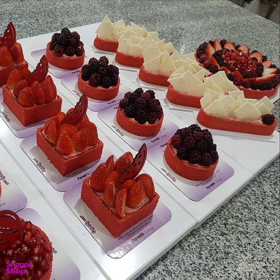 رینگ و قالب تارت به گز مدل مربع کد 11