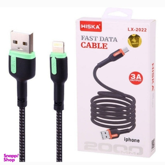 کابل USB به Lightning هیسکا مدل LX-2022 طول ۲ متر