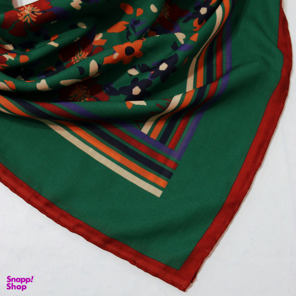 روسری زنانه آنالیا مدل نخی خنک تابستانی طرح گل ریز کد ana-5026
