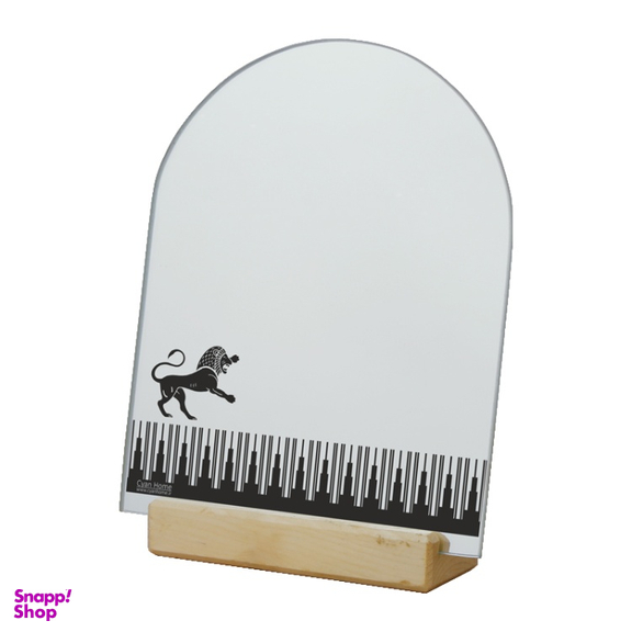 آینه رومیزی سایان هوم طرح چوقا و شیر سنگی