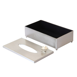 جا دستمال کاغذی سالینو مدل پروانه نیکل کد N-413