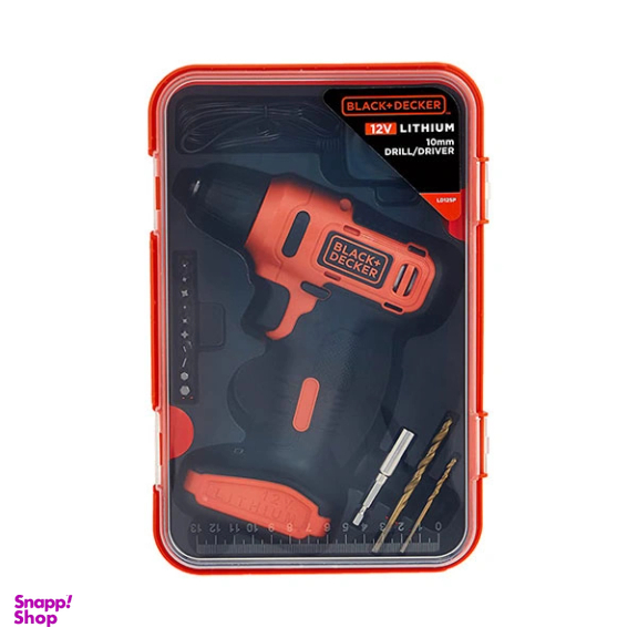 دریل و پیچ گوشتی شارژی بلک اند دکر مدل LD12SP-B5