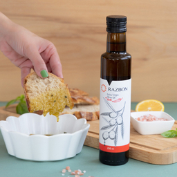 روغن زیتون فرابکر حاوی عصاره طبیعی چیلی رزبن حجم 250 میلی لیتر
