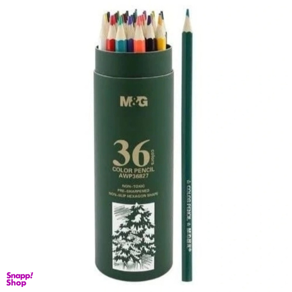 مداد رنگی 36 رنگ ام اند جی کد 12347