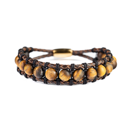 دستبند مردانه الون مدل تایگر چوبی کد P08006015010A