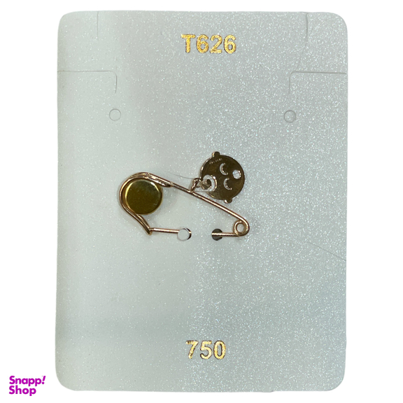 سنجاق سینه طلا 18 عیار نوزاد طرح چشم نظر کد 1821