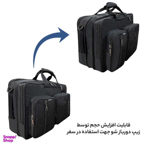 کیف لپ تاپ 17 اینچ فوروارد مدل 1081 La