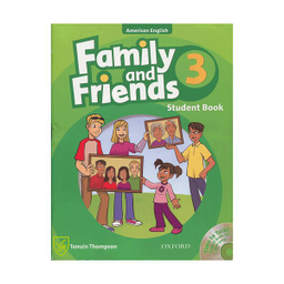 کتاب 3 American English Family and Friends اثر Tamzin Thompson انتشارات جنگل