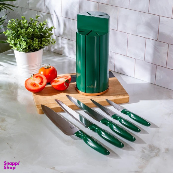 سرویس چاقو 6 پارچه کاراجا مدل رترو