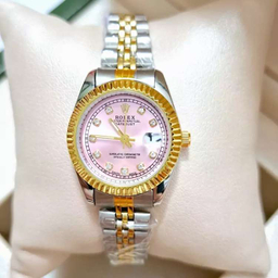 ساعت مچی عقربه ای زنانه طرح رولکس مدل دیت جاست کد 1950