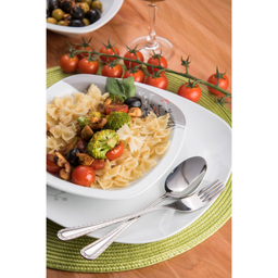 سرویس قاشق و چنگال 12 پارچه ناب استیل مدل برلین براق