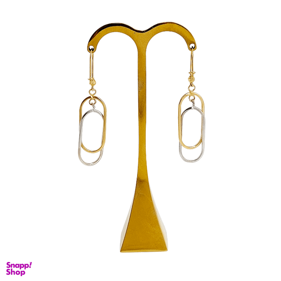 گوشواره طلا 18 عیار زنانه امیران برزین آریا کد 1060