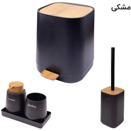 ست سرویس بهداشتی 5 پارچه کنتراست کد 1026