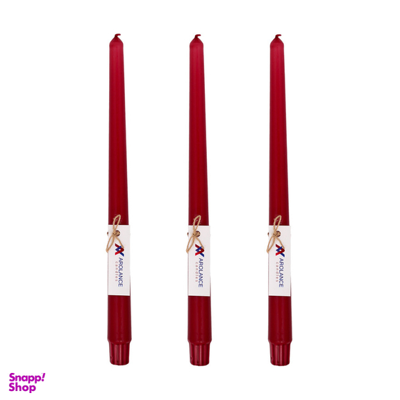 شمع آرولنس طرح قلمی مدل L30 بسته 3 عددی