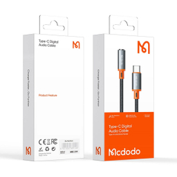 کابل تبدیل USB-C به جک 3.5 میلیمتری مک دودو مدل CA-7561 طول 11 سانتی متر