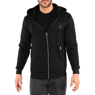 سویشرت مردانه کد ZIPPO25 رنگ مشکی