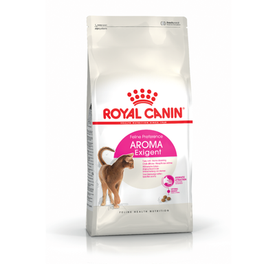 غذای خشک گربه رویال کنین مدل آروما اکسیجنت ROYAL CANIN AROMA EXIGENT وزن 2 کیلوگرم