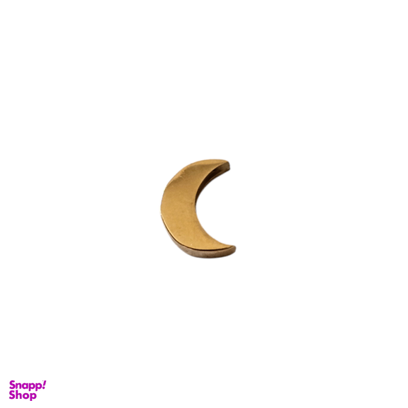 پلاک گردنبند طلا 18 عیار زنانه طرح ماه کد 5567