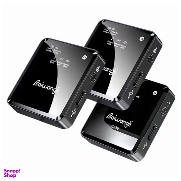 میکروفن یقه ای مدل SX39 Lightning مجموعه 3 عددی