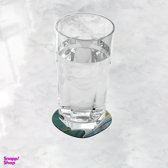 زیرلیوانی ترمه طراحان ایده مدل خودنگار با گوش بانداژ شده از ونگوگ کد art0052