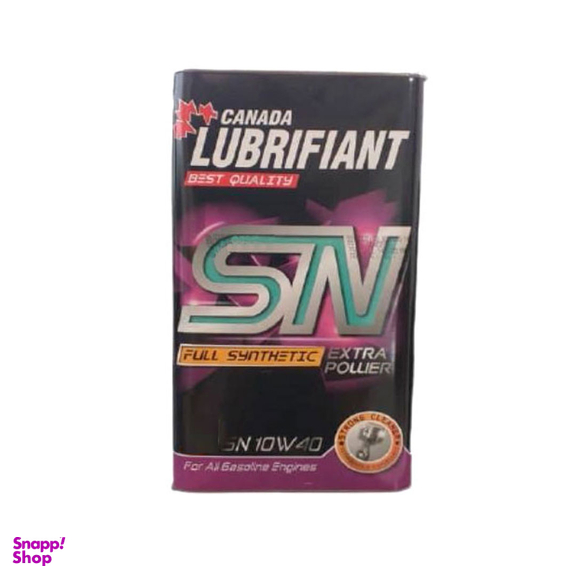 روغن موتور خودرو کانادا لوبریفنت مدل SN 10W-40 حجم 4000 میلی لیتر