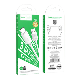 کابل USB به Type-C هوکو مدل X88 طول 1 متر