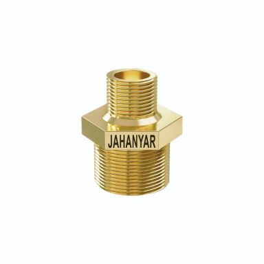 اتصال مغزی برنجی جهانیار مدل 641 سایز 3 به 2