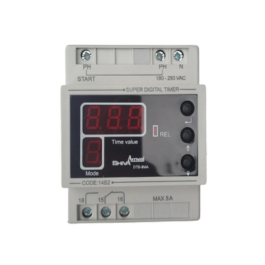 سوپر تایمر دیجیتال شیوا امواج مدل DTB-8MA کد 14B2 بسته دو عددی