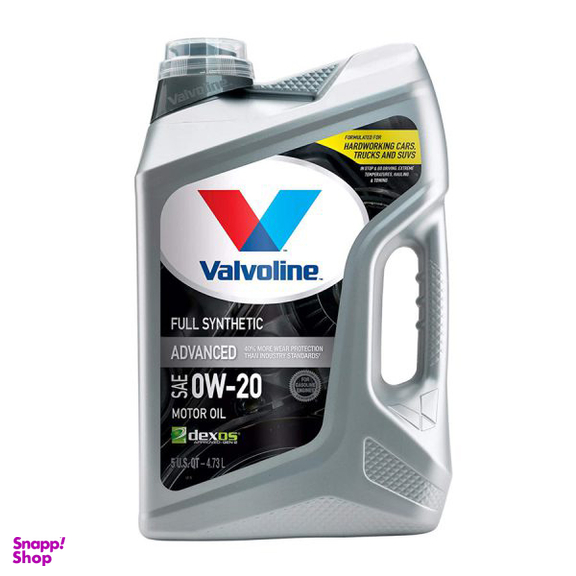 روغن موتور والوالین مدل ADVANCED 0W-20 حجم 4.73 لیتر