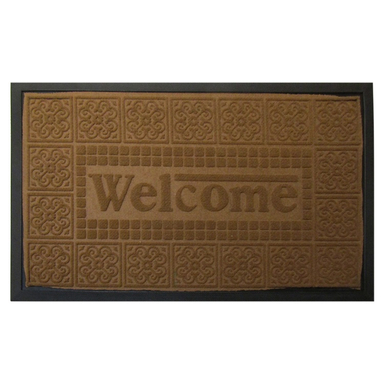 پادری هوم اند لایف مدل نسکو طرح Welcome سایز 80×50 سانتی متر