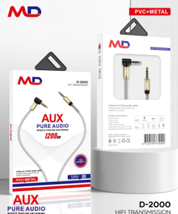 کابل AUX ام دی مدل D_2000