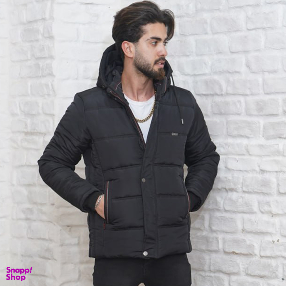 کاپشن مردانه آرپو مدل کوهیار رنگ مشکی