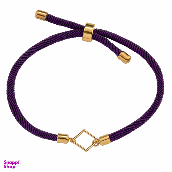 دستبند طلا  18 عیار زنانه میلی گالری مدل آسانسوری طرح مربع کد MT1481