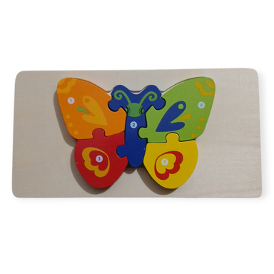 پازل آموزشی مدل برجسته طرح پروانه