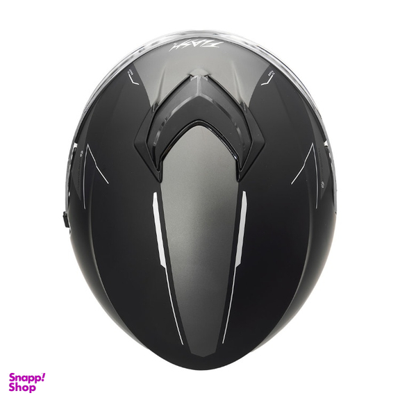 کلاه کاسکت بدون فک فلش مدل 852 matt black-gray